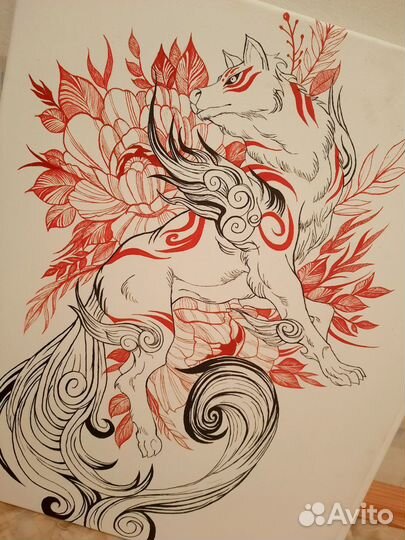 Оками. Картина