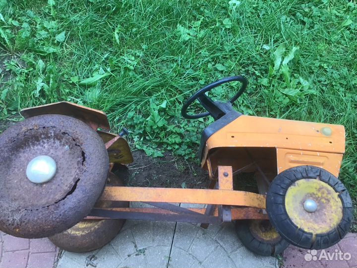 Детский трактор СССР