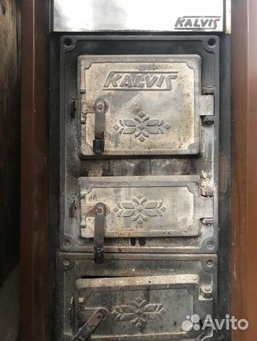 Kalvis 4cm, твердотопливный котел- плита