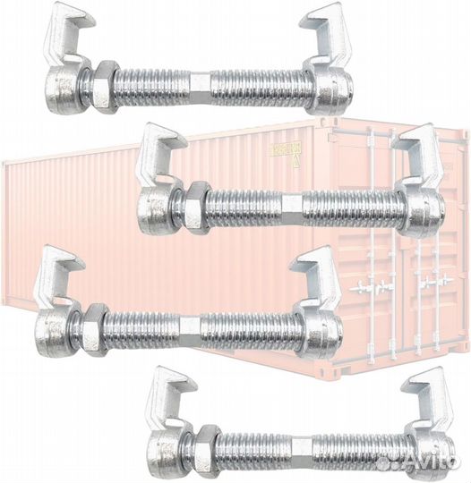 4шт бридж-фитинги для стяжки контейнеров
