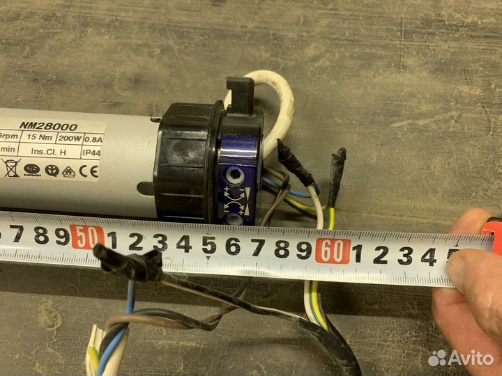 Электропривод для рольставен nice MN 28000