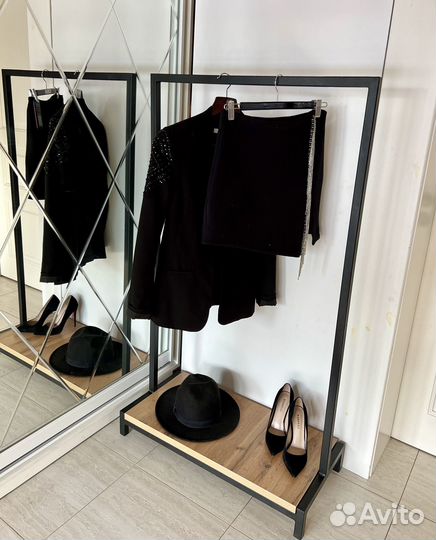 Вешалка напольная лофт