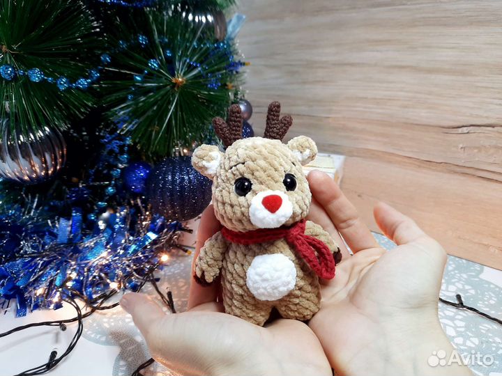 Олень ручная работа