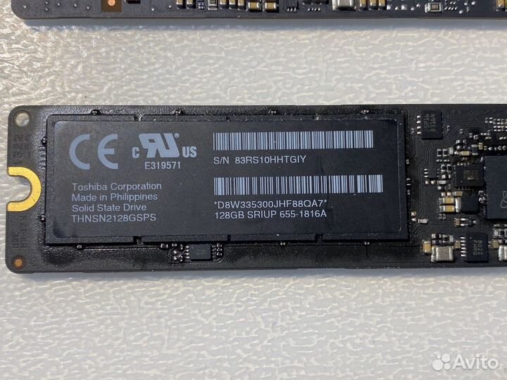 Оригинал Apple SSD 128GB и 256GB MacBook Air / Pro