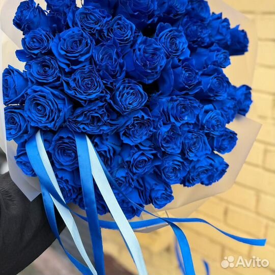 Синии розы.Доставка или самовывоз