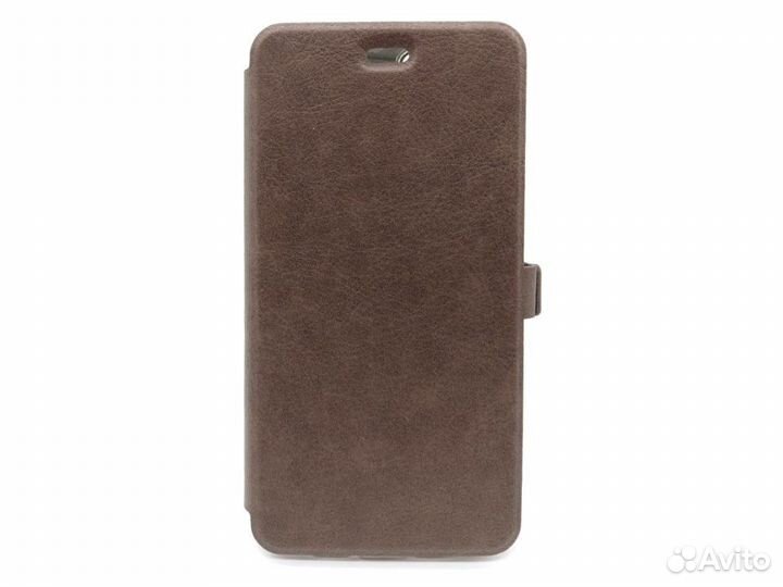 Чехол для Xiaomi Mi6 книжка (светло-коричневый)