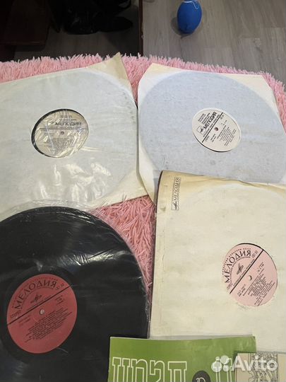 Виниловые пластинки СССР