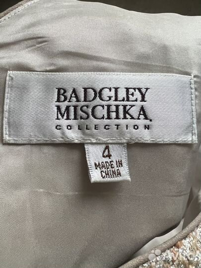 Badgley mischka платье оригинал