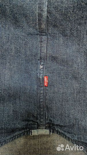 Джинсовая рубашка levis р.М