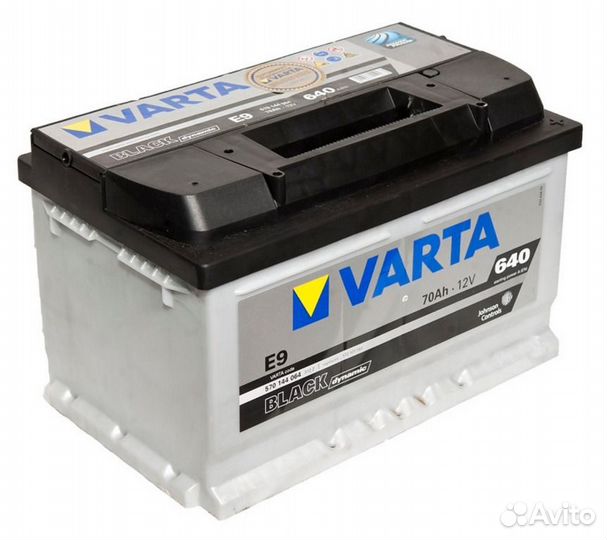 70 Ач Аккумулятор Varta Black Dynamic E9