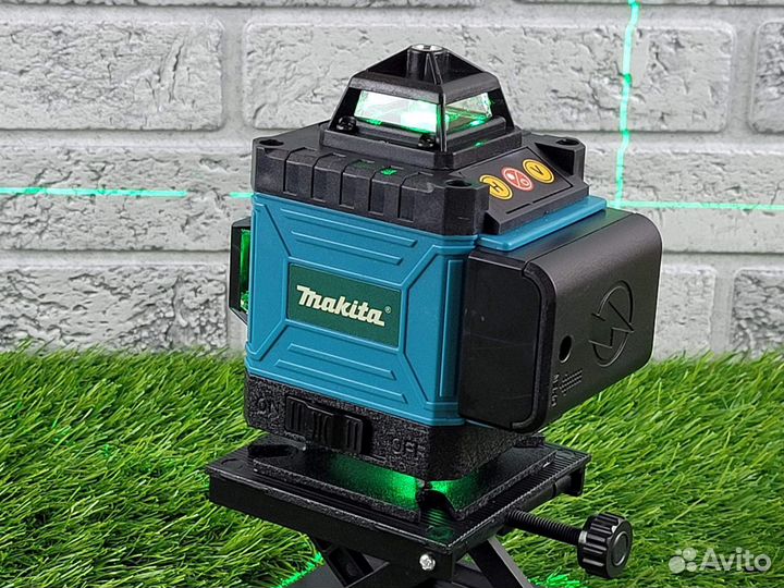 Лазерный уровень Makita 4D (16 линий) зеленый луч