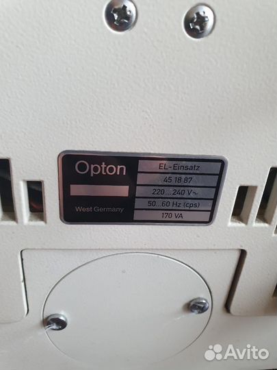 Микроскоп opton axioplan carl zeiss