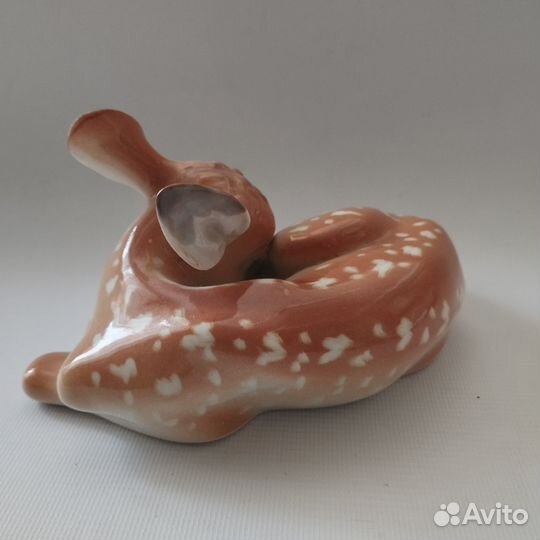 Статуэтка Олененок. лфз. Винтаж