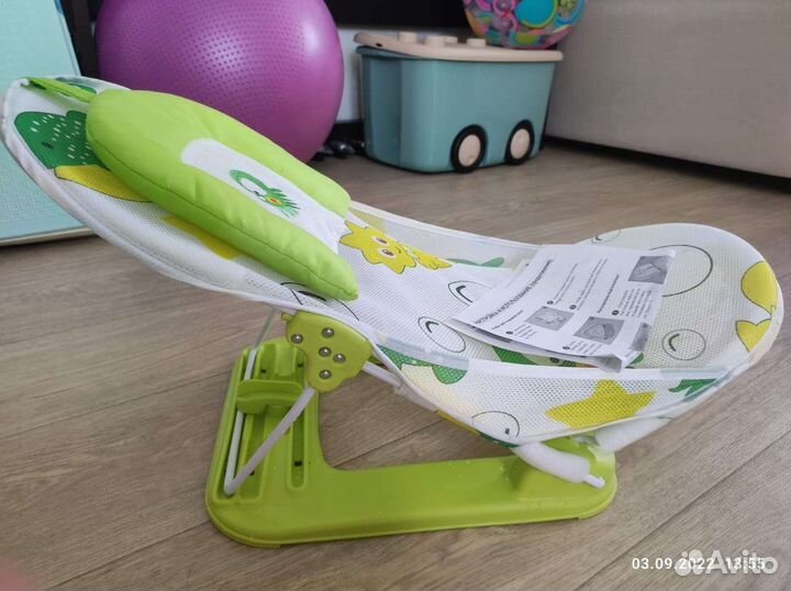 Гамачок/шезлонг для купания малыша