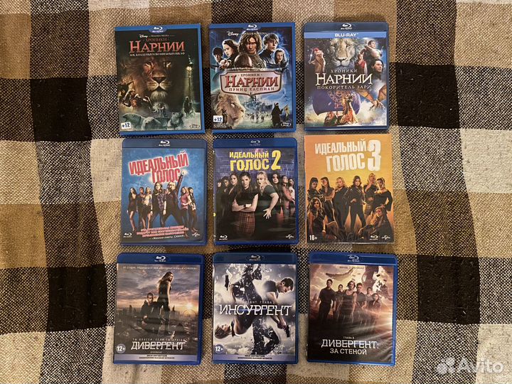 Лицензионные blu-ray диски с фильмами (Серии)