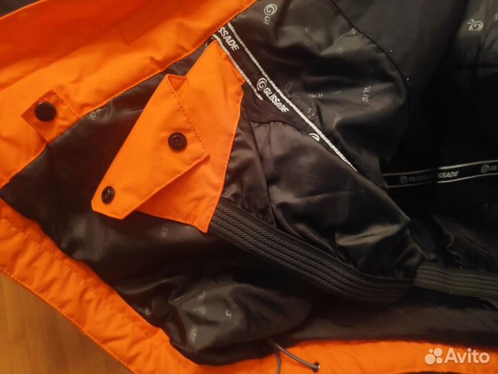Лыжная и комфортная муж зимняя куртка 56-58 р-р