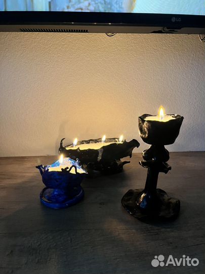 Винтажный подсвечник