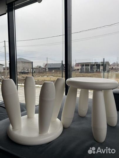 Детский игровой стул маммут IKEA