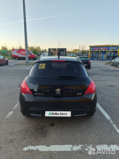 Peugeot 308 1.6 AT, 2010, 282 500 км