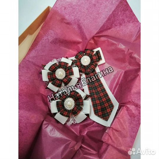 Резинка для волос, банты школьные, бантики ручная