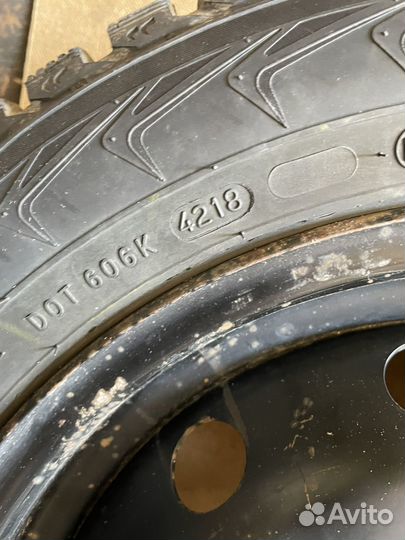 Комплект зимних колес r15