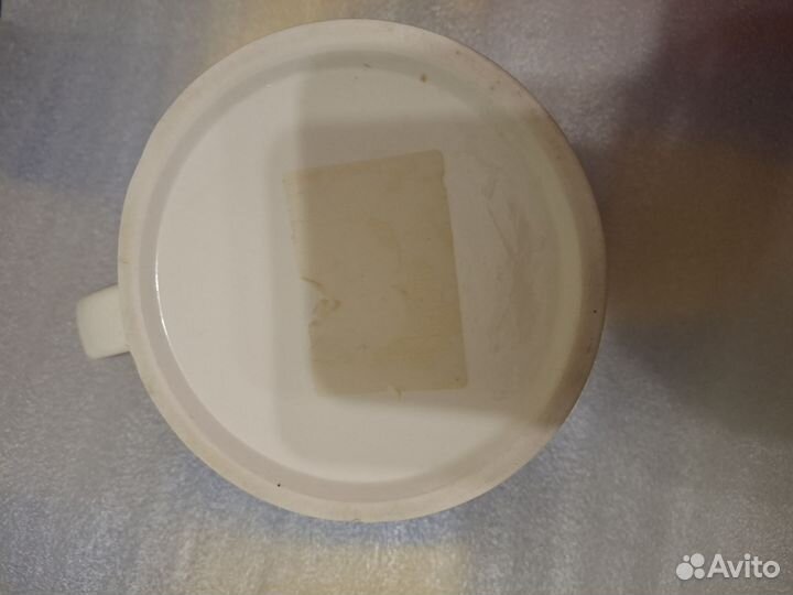 Кружка чашка фарфоровая большая