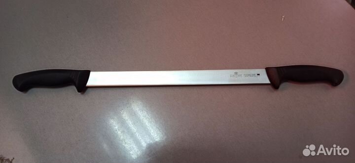Нож дла сыра, масла luxstahl с двумя ручками