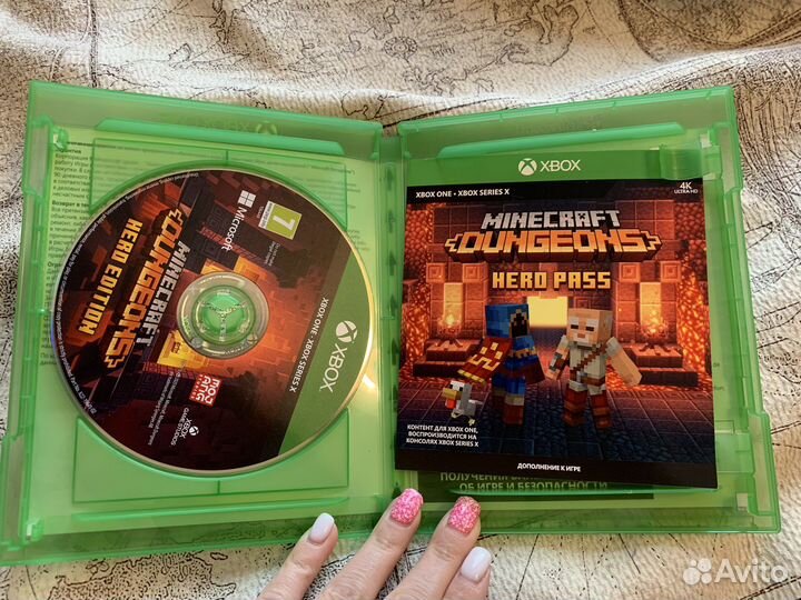 Игры на xbox one minecraft dungeons herd edition