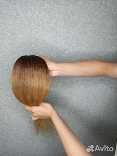 Волосы для наращивания 50 см омбре