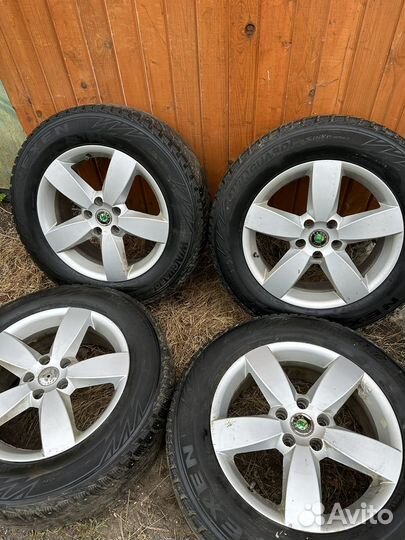 Зимний комплект колес skoda kodiaq r17