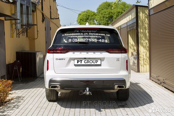 Фаркоп под квадрат Chery Exeed VX