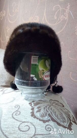 Шапка норковая новая