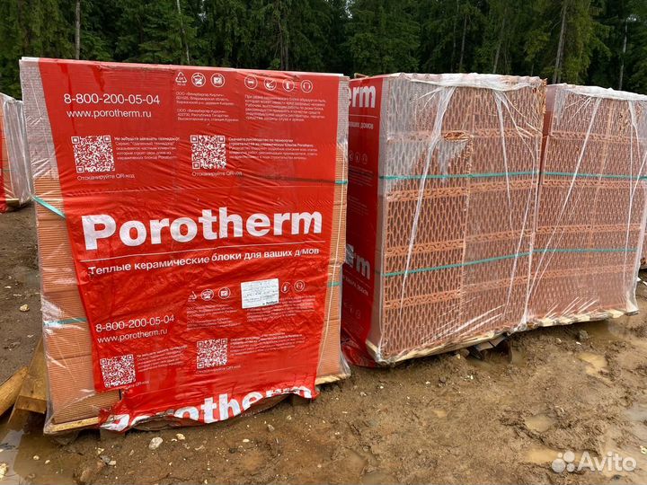 Керамические Блоки Porotherm Thermo