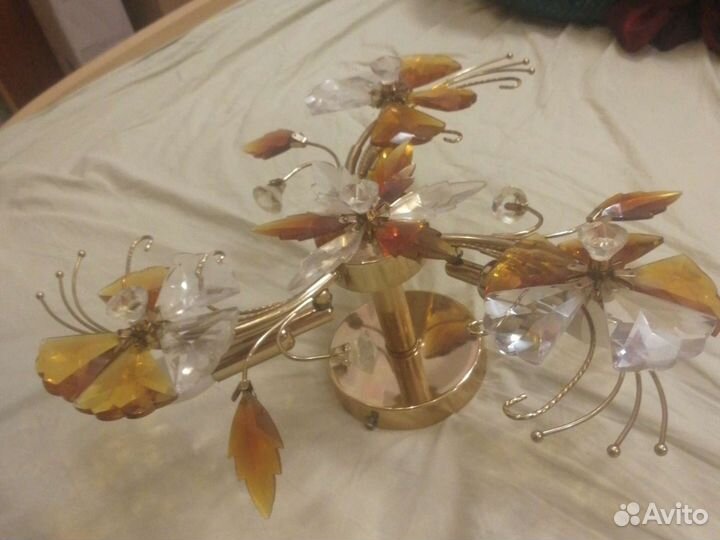 Люстра потолочная бу