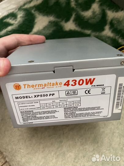 Блок питания Thermaltake 430w