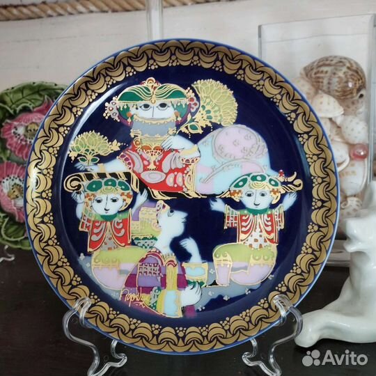 Коллекционная немецкая тарелочка