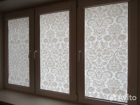 Рулонные шторы зебра UNI mini