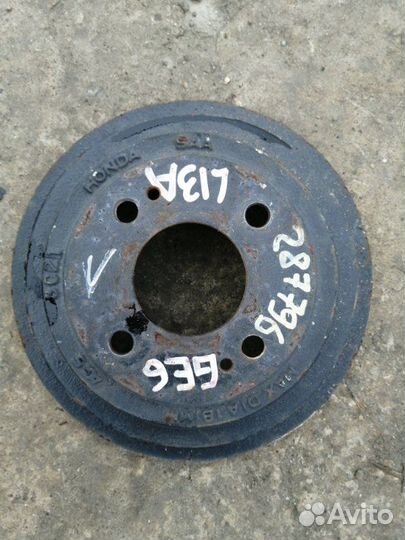 Тормозной барабан задний Honda Fit GE6 L13A