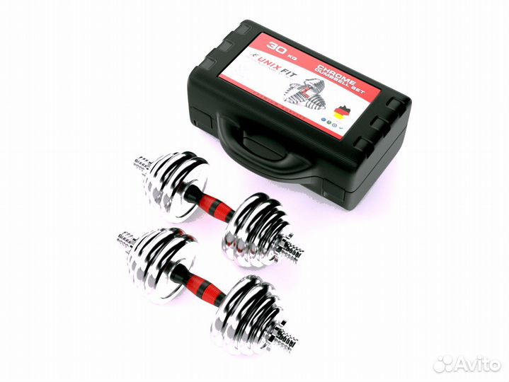 Набор гантелей unixfit