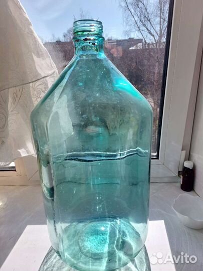 Бутылка стеклянная 20 литров