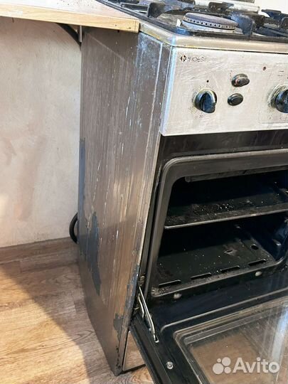 Газовая плита бу indesit