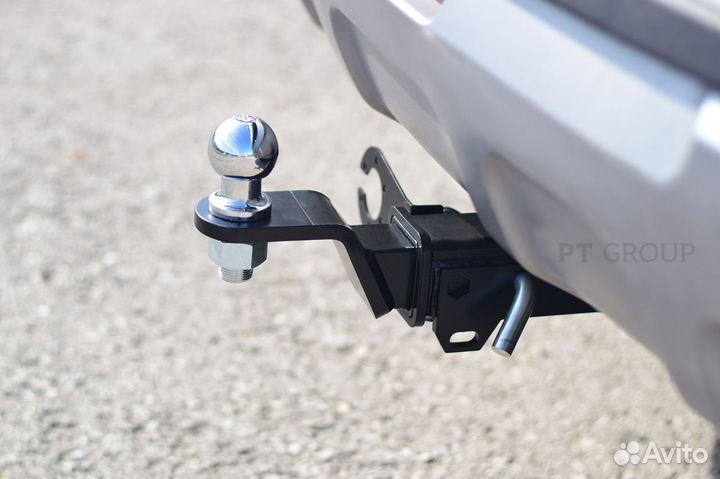 Фаркоп /съемный квадрат/ Geely Atlas с 2018