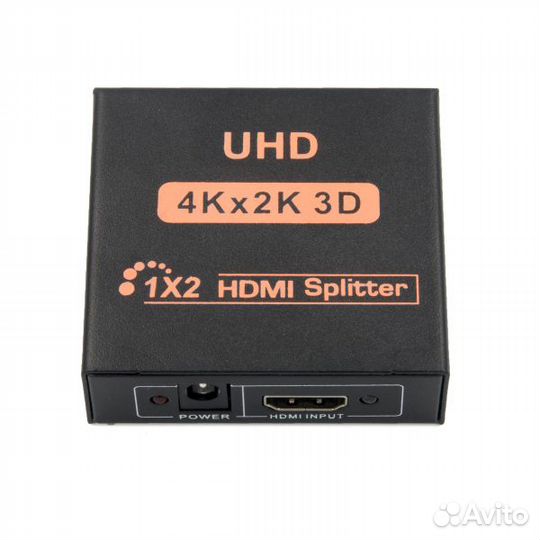 Разветвитель hdmi с 1 на 2 порта 4K