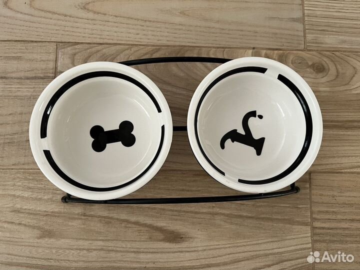 Керамические миски на подставке trixie