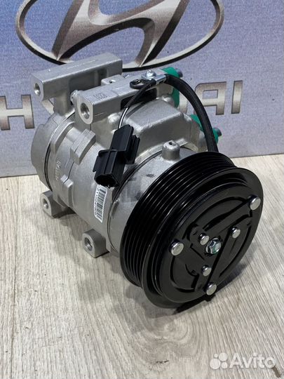 Компрессор кондиционера Hyundai solaris