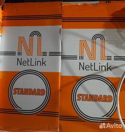 Кабель витая пара NetLink стандарт,медь,8 жил