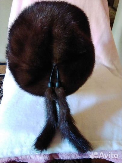 Берет норковый