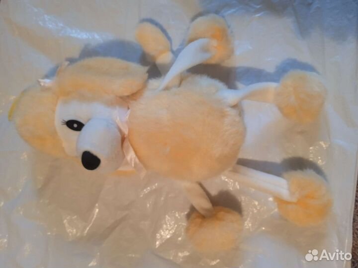 Собачка-пудель (мягкая игрушка)