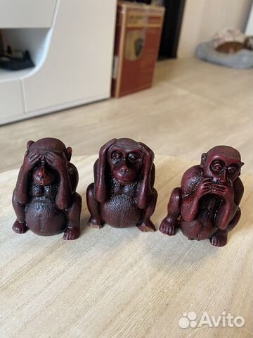 Статуэтка 3 обезьяны
