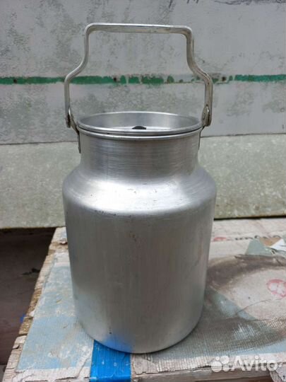 Алюминиевый бидон СССР 10л